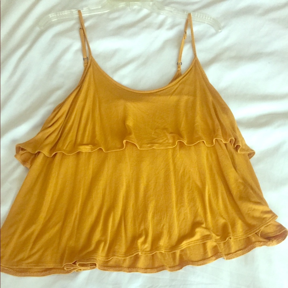 Mustard crop layered tank . large.